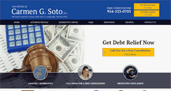 Desktop Screenshot of bankruptcy.csotolaw.com
